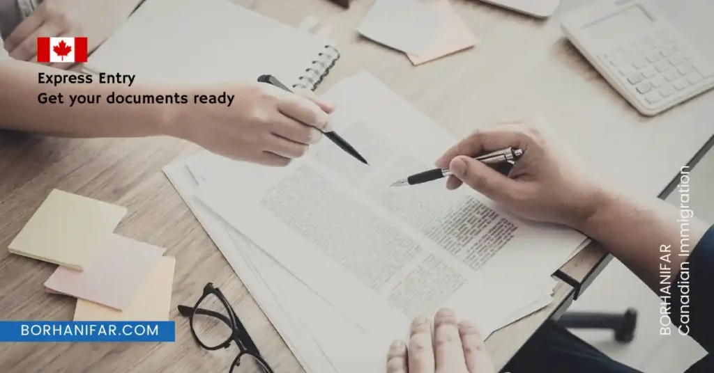 مدارک مورد نیاز اکسپرس انتری کانادا